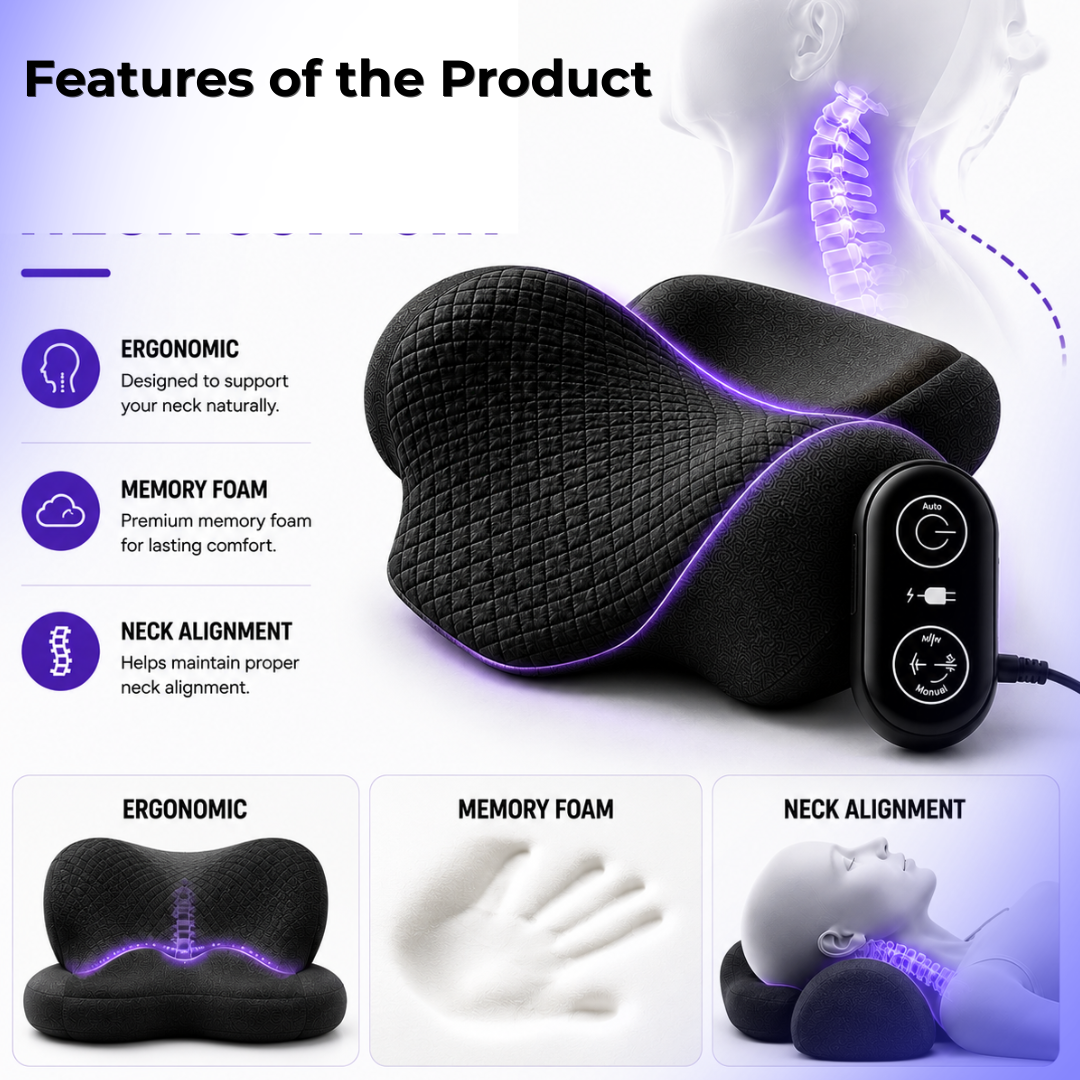 RecoverK Neck Relief Pillow